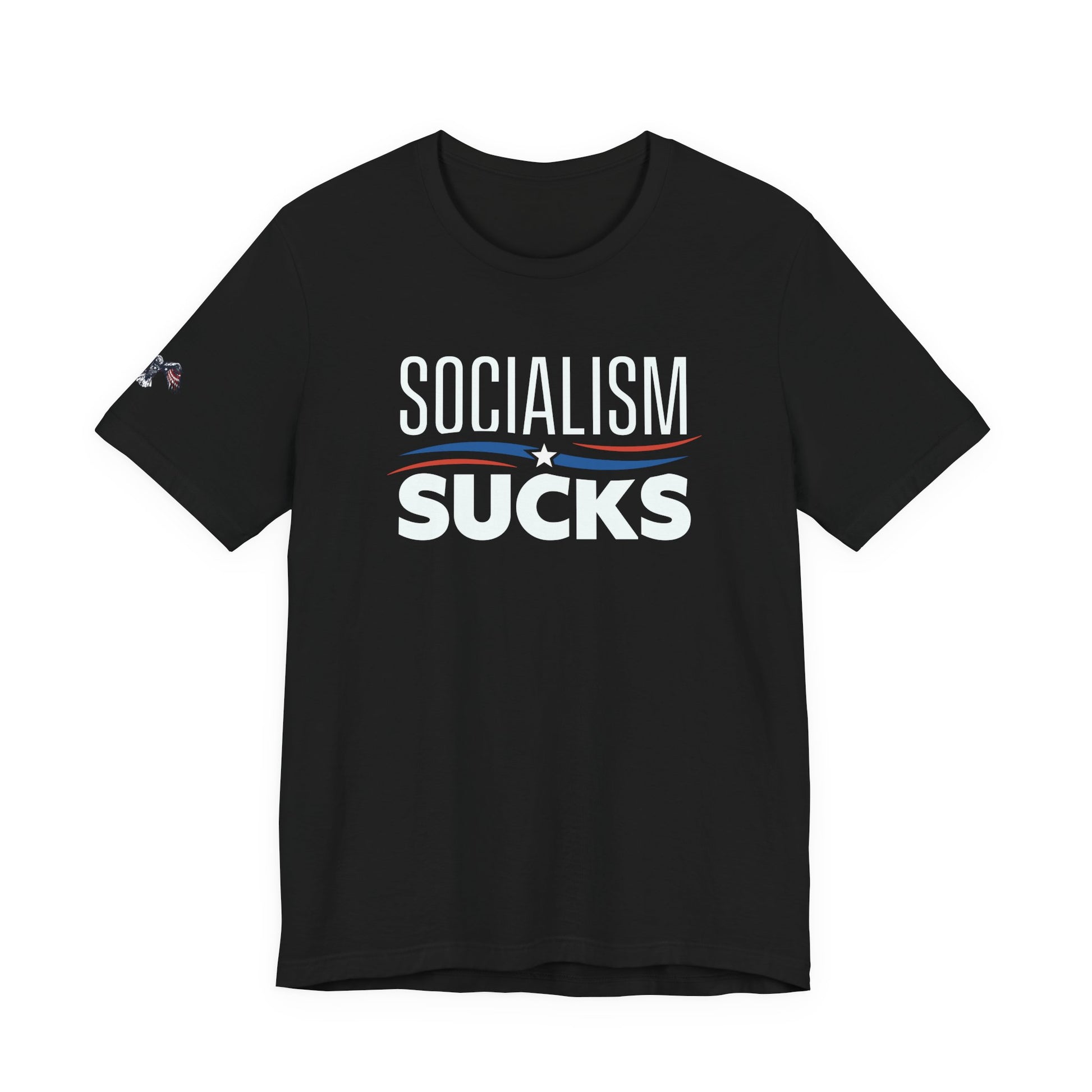 Socialism Sucks Tee — Political Statement Graphic T‑Shirt